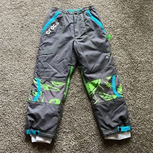 Crocs Winter Snow Pants Size 5